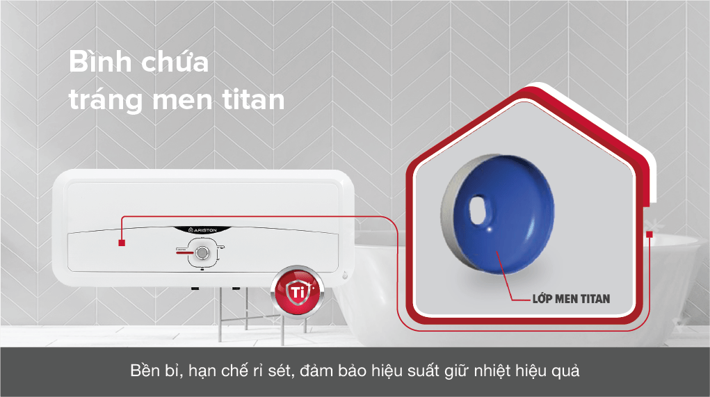 Máy nước nóng gián tiếp Ariston 20 lít 2500W SL2 20 R 2.5FE - MT – hình 7