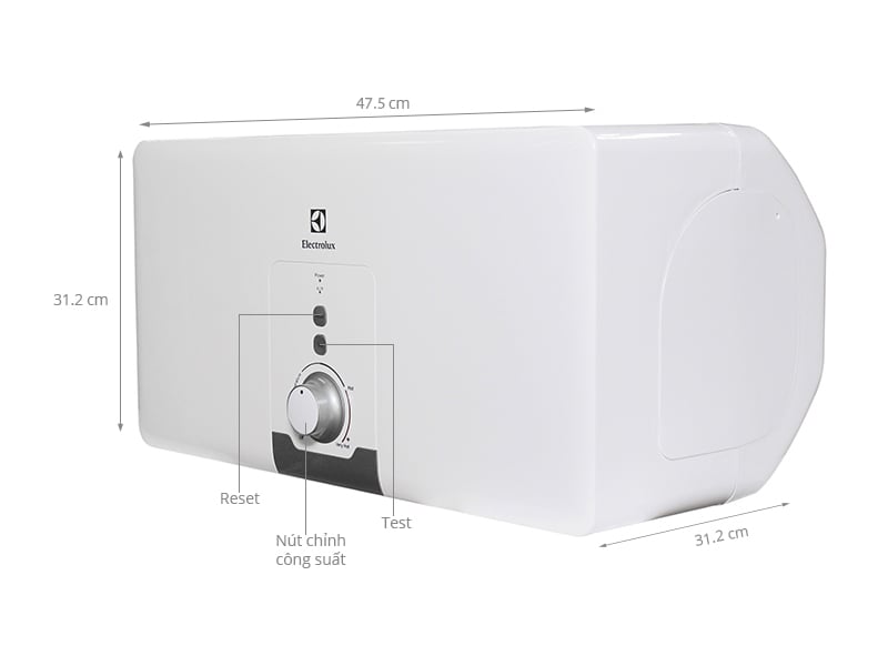 Máy nước nóng gián tiếp Electrolux EWS15DDX-DW 15 lít – hình 1