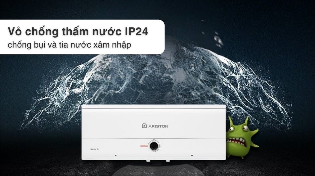 Máy nước nóng gián tiếp Ariston 20 lít 2500W SLIM3 20 R MT – hình 5