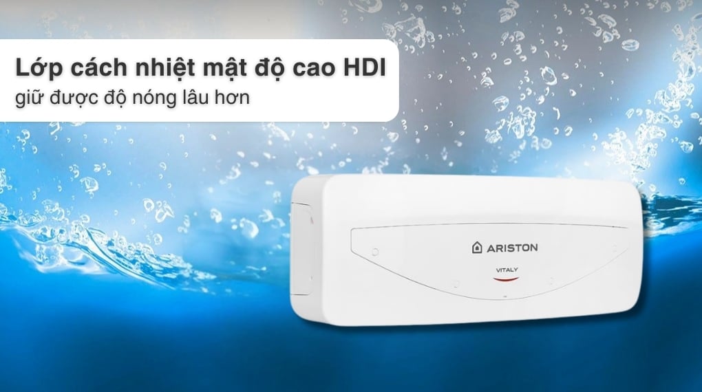 Máy nước nóng gián tiếp Ariston 20 lít 2500W VITALY 20 SLIM 2.5 FE 2024 – hình 4