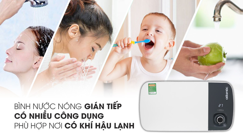 Máy nước nóng gián tiếp Atlantic 20 lít 2500W SWH 20H M-3 NEO PLUS 823019 – hình 3