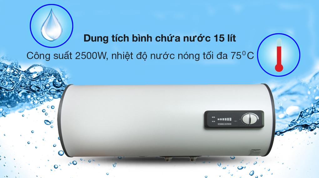 Máy nước nóng gián tiếp Stiebel Eltron ESH 15 H Plus T-VN 15 lít – hình 3
