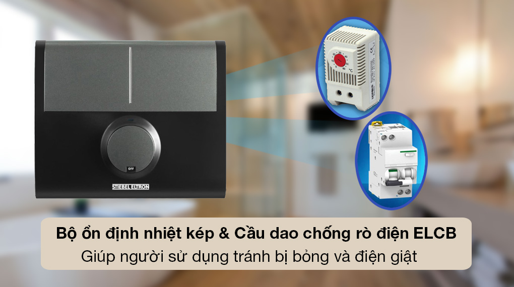 Máy nước nóng trực tiếp đa điểm Stiebel Eltron DDC 6 EC 6000W – hình 4