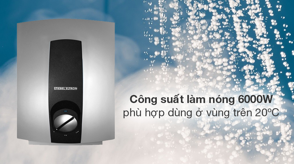 Máy nước nóng trực tiếp đa điểm Stiebel Eltron DHC 6 EC 6000W – hình 4