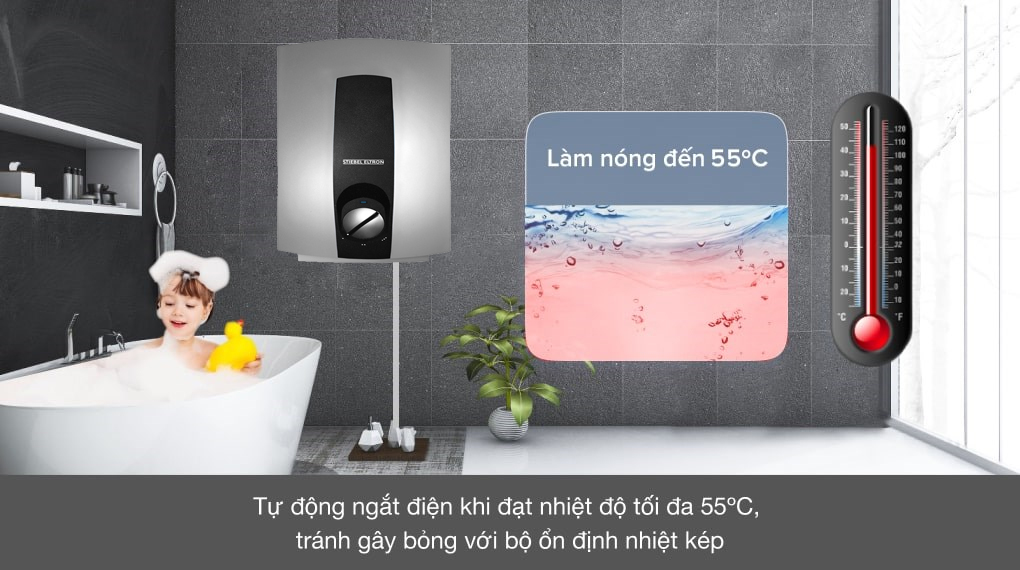 Máy nước nóng trực tiếp đa điểm Stiebel Eltron DHC 6 EC 6000W – hình 5