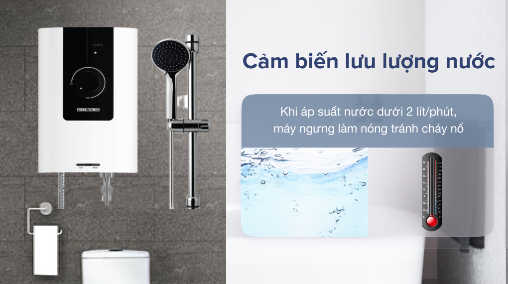 Máy nước nóng trực tiếp Stiebel Eltron WS 45 EC 4500W – hình 4