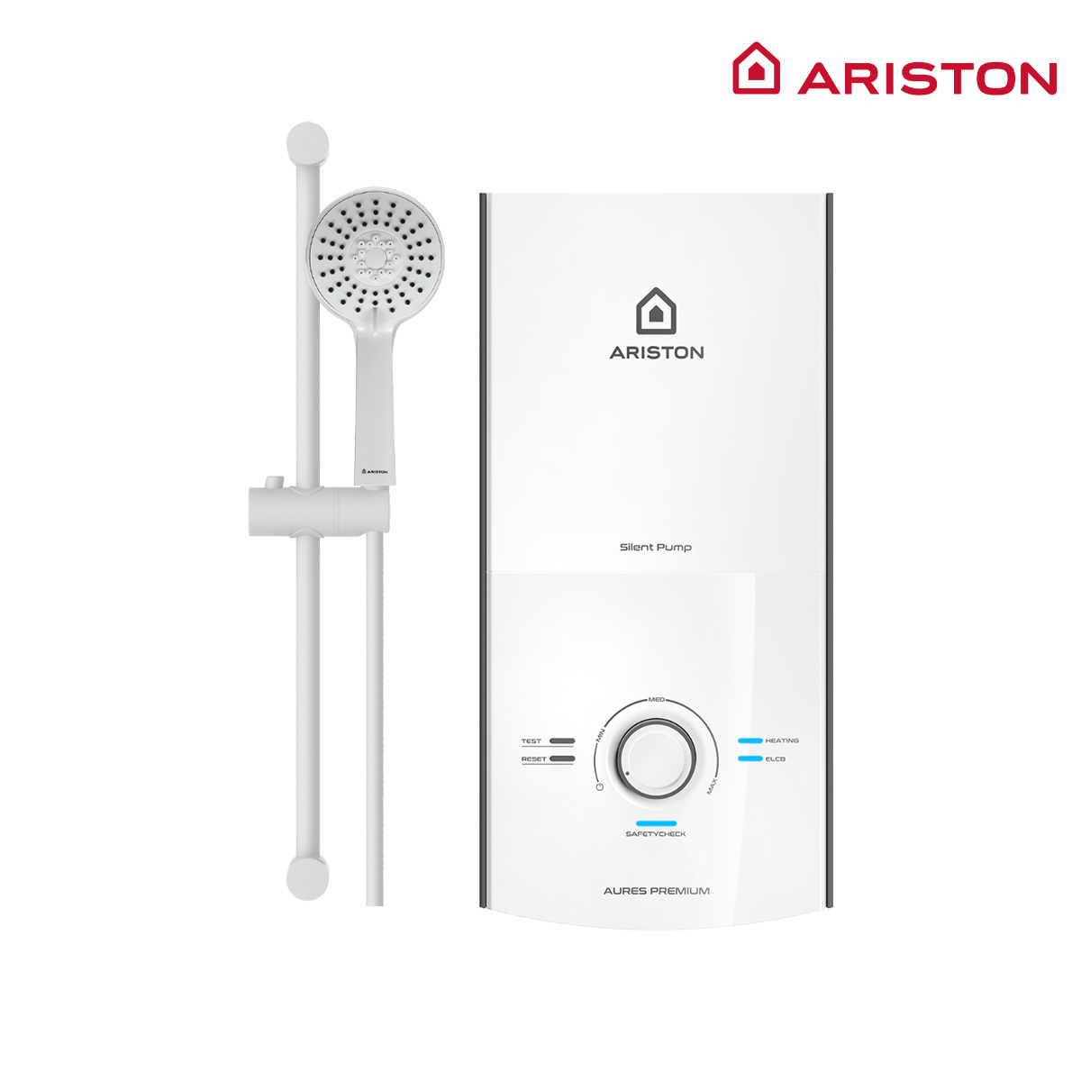 Máy nước nóng trực tiếp Ariston AURES PREMIUM 4.5P IVORY