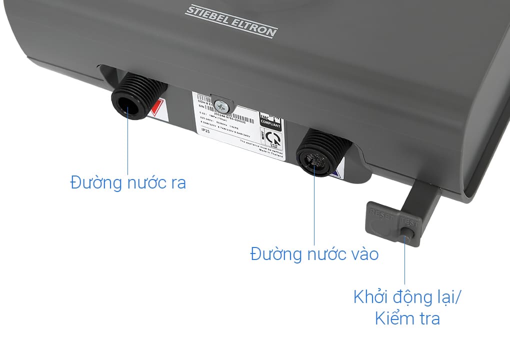 Máy nước nóng trực tiếp đa điểm Stiebel Eltron DDH 8 EC 8000W ảnh 2