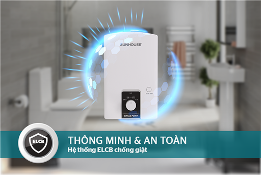 Máy nước nóng trực tiếp Sunhouse SHA9452OP ảnh 4