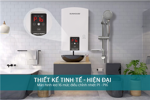 Máy nước nóng trực tiếp Sunhouse SHA9453EP ảnh 2