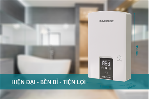 Máy nước nóng trực tiếp Sunhouse SHA9453EP ảnh 5