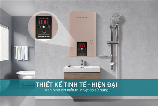 Máy nước nóng trực tiếp Sunhouse SHA9454EP ảnh 2