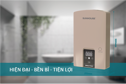 Máy nước nóng trực tiếp Sunhouse SHA9454EP ảnh 5